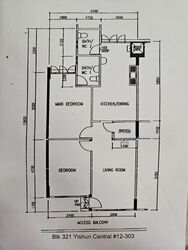Blk 321 Yishun Rivergreen (Yishun), HDB 3 Rooms #591614351